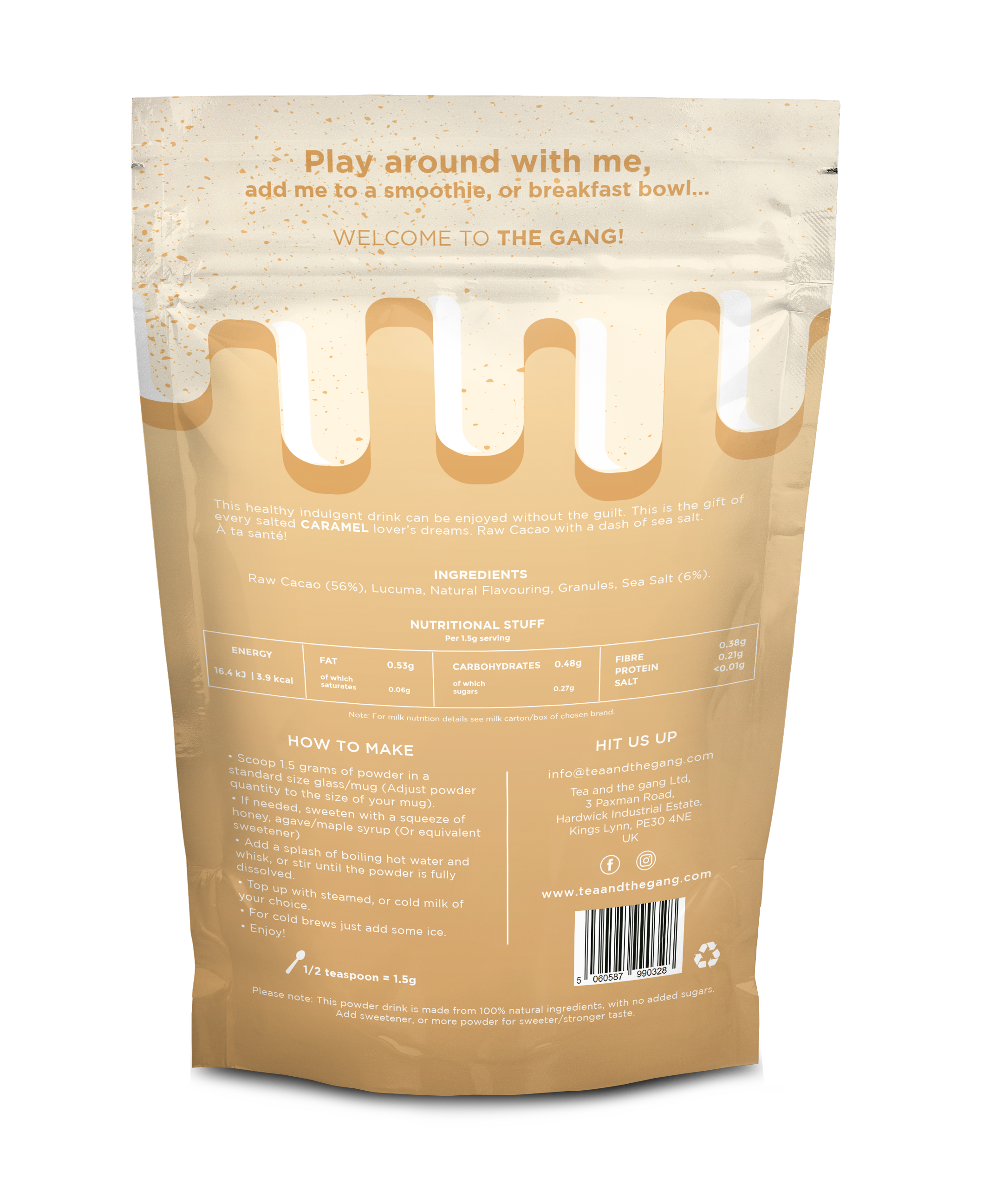 Le Chef - Salted Caramel latte powder